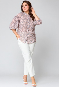 Блуза Anastasia Mak 1166 пудра