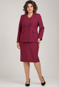 Комплект Anastasia Mak 1207 винный