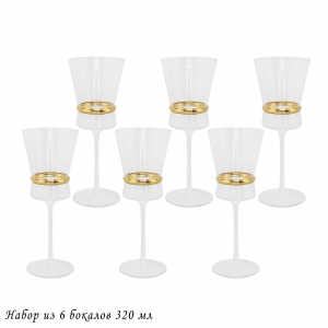 121-032 Набор из 6 бокалов 320мл OLIMP в под.уп.(х4)Стекло