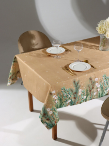 Скатерть новогодняя «Этель» Fir branches 144?180 см с ГМВО, 100% хлопок, 190 г/м?