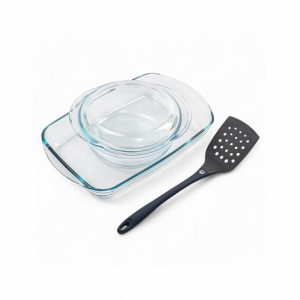 Набор посуды для запекания и выпечки 3пр с лопаткой LUNAR