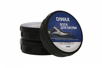 DIWAX Воск для обуви БЕСЦВЕТНЫЙ 60 мл