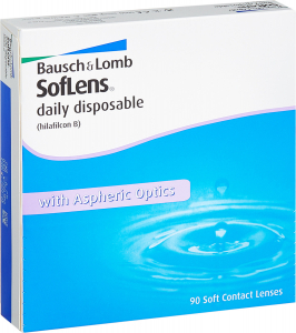 Bausch Lomb линзы	Soflens daily disposable (90 блистеров)