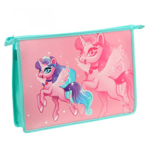 Папка для тетрадей А4, 325 х 230 х 55 мм, молния сверху, пластиковая, ПМ-А4-29 Calligrata 