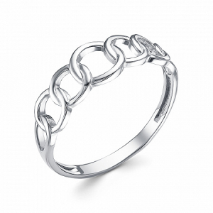 Кольцо родированное серебро 925*