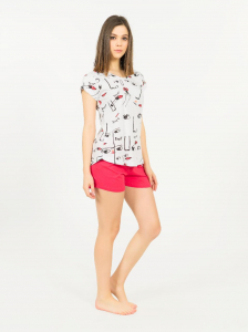 VS 011073 3777 /футболка и шорты жен/