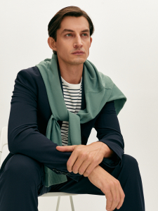 Пиджак трикотажный