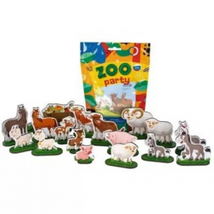 Набор дерев. ZOO PARTY Домашние животные, 18 шт