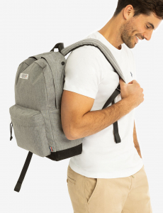 MENS HEATHER BACKPACK