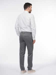 Рубашка из 100% хлопка с брендированным принтом