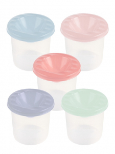 Стакан - непроливайка для рисования Calligrata «Прованс», 200 мл, пастельный МИКС