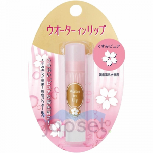 Shiseido Water in Lip Pure Cherry Blossom Увлажняющий бальзам для губ, с розоватым оттенком, без отдушек, 3,5 гр