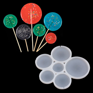 Форма силиконовая для леденцов 