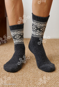Носки из монгольской шерсти         (арт. 01156)