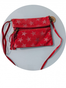 Итальянская сумка из натуральной кожи AB.Z · Pelle · 22-07 estrellas (300) РАСПРОДАЖА