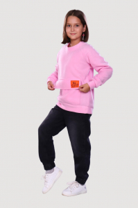 Пинки - толстовка розовый