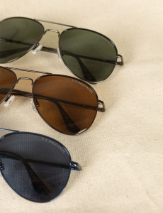 MEN'S POLARIZED CLASSIC AVIATOR SUNGLASSES