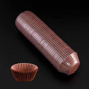 Капсулы бумажные Коричневые 30*23 мм, 1000 шт