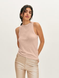 Топ вязаный с узором