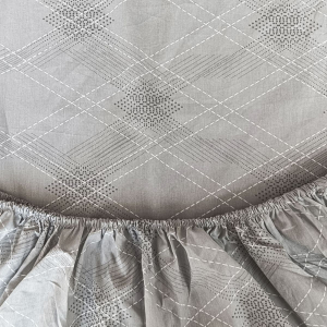 Простыня на резинке Диамант поплин