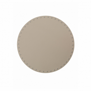 Сервировочная салфетка BEIGE с заклепками, серо-бежевая