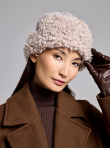 Шапка на флисе с шерстью мериноса PR 25012