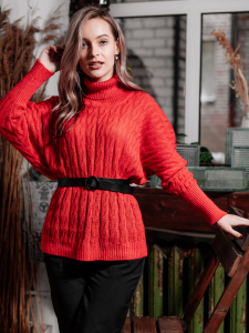 Джемпер из льна 4-259 кармен