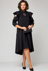 Платье EVA GRANT 7299 чёрный
