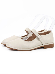 06-DLG27-2 LT. BEIGE Туфли женские (натуральная кожа)