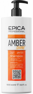 Amber Shine ORGANIC Шампунь для восстановления и питания, 1000 мл.