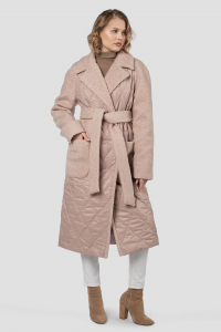 02-3267 Пальто женское утепленное (пояс)