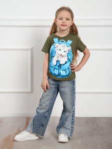 Фонзи - футболка хаки