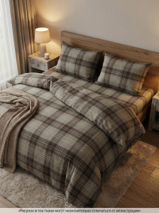 Комплект постельного белья Тартан бязь ГОСТ