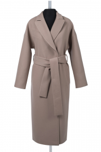 01-12276 Пальто женское демисезонное (пояс)