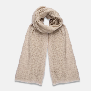 Вязаный палантин с шерстью альпаки