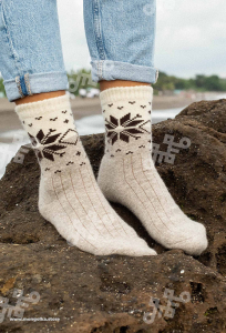 Носки из 100% монгольской шерсти         (арт. 01108)