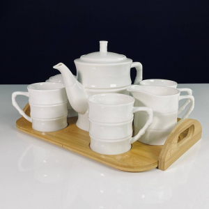 140-149 Чайный набор 8пр. 270мл BAMBOO в под.уп.(х6)Фарфор