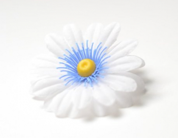 Искусственные цветы, Голова ромашки с ресничкой для ветки, венка