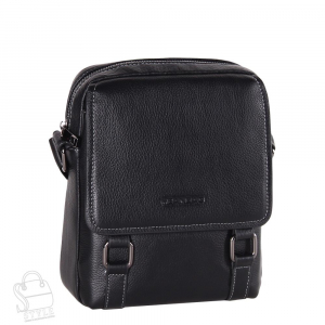 Сумка мужская кожаная 22-9003-2H black Heanbag