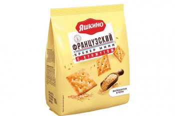 «Яшкино», крекер мини «Французский» с кунжутом, 180 г