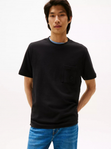Embroidered Logo Interlock T-Shirt