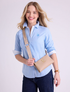 TOP ZIP MINI CROSSBODY BAG