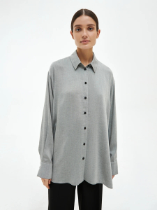 Прямая oversize рубашка