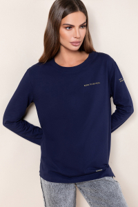 лонгслив 
 41.D49.979-темно-синий_to_be_real