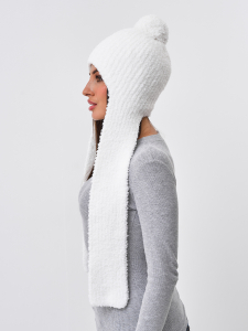 Ушанка на флисе с шерстью мериноса ESW 25557