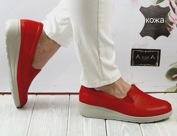 2706 крас Туфли женские (36-40)/6
