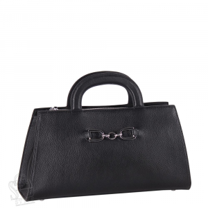 Сумка женская кожаная 1664Y black Polina&Eiterou/30