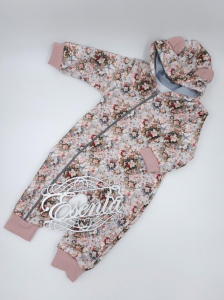 Комбинезон с капюшоном для малышей