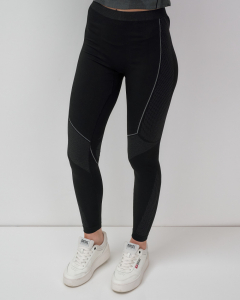 Термо леггинсы женский серого цвета 002120Sr