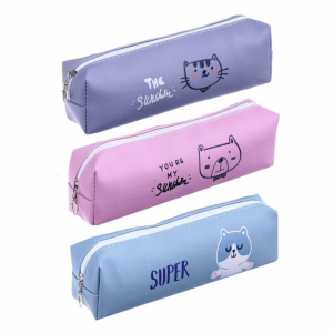 Пеналы школьный на молнии 